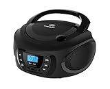 ragbarer CD-Player | | CD/CD-R | USB | FM Radio | AUX-In | Kopfhöreranschluss | Kinder Radio |...