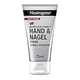 Neutrogena Hand & Nagel Creme (75 ml), feuchtigkeitsspendende Handcreme mit 4-in-1 Pflege für...