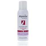 Allpresan Fuß spezial Nr. 5 Fußpuder-Spray gegen Schweißfüße - für ein trockenes Gefühl an...