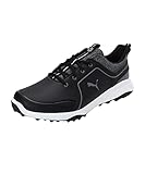 PUMA Herren Grip Fusion 2.0 Golfschuhe, Puma Black Quiet Shade, 44 EU