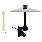 Schlagzeug, Schlagzeug Auto, Mini Schlagzeug Set Mit 1 Silbernen Becken Und 1 Schlägel, Ideal Für...