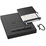 Lamy safari all black ncode Set – safari Smartpen & 192 seitiges digitales Notizbuch A5 –...