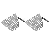 Cocoarm Edelstahl Pommes Schaufel, Ergonomischer Griff Breite Schaufelfläche Rostfrei und...