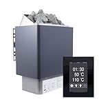 MILATE Saunaofen 9-kW-Saunaraumheizung, Trockensaunaheizung for traditionelle...