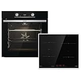 Gorenje 738971 Einbaubackofen-Set OptiBake Black Steam Pyro Set / 77L /...