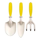 Kinder Gartenwerkzeug Set Rechen,mit Rechen, Schaufel für Graben und Pflanzen als Spielzeug -...