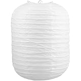 Sosoport Hängender Papierlampenschirm Faltbare DIY Laterne für Romantische Dekoration für Partys...