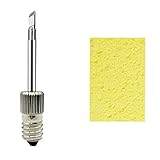 3 Stück Lötspitzen USB-Kopf für E10-Schnittstellenspitze K+B+C mit Reinigungsschwamm, Messing...