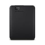 WD Elements Portable externe Festplatte 5 TB (mobiler Speicher, USB 3.0-Schnittstelle,...