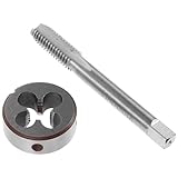 Sewroro Metrische Gewindebohrer Und Schneideisen Kleines Handgewindebohrer Set Mini Gewindebohrer...