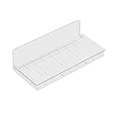 Lylithuif Wandmontiertes Klappregal, transparent, ohne Bohren, große Kapazität, Robustes,...