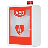 Defibrillation Alarm Box - Wandmontage mit Licht und Doppelschalter Steuerung, Alarmanlage für...