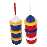 FRCOLOR 2 Stück Milchpulver Aufbewahrungsboxen Tragbare Versiegelte Boxen mit Mehreren Fächern...