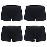 Libella Damen Boxershorts Panties Microfaser Unterwäsche 4er Pack Seamless 3908 BL L/XL
