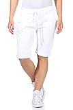 CLEO STYLE Kurze Damen Bermuda, leichte luftige Hose für den Sommer, kurzer Jogger für Freizeit...