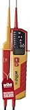 Wiha Spannungs- und Durchgangsprüfer 0,5 - 1.000 V AC, CAT IV inkl. 2x AAA-Batterien I...