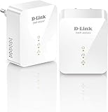 D-Link DHP-601AV (2x DHP-600AV) Powerline Gigabit Starter Kit (Netzwerkverbindung für...