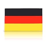 ADMAY Deutschland Flagge 90x150cm, Deutsche Fahne mit Messingösen, Deutschlandflagge Dekoration...