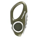 Sarini Digitaler Höhenmesser mit tragbarem Hakendesign, multifunktionalem Barometer, Richtungsuhr,...