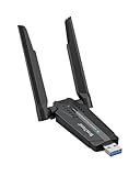 BrosTrend WiFi 6E AXE3000 WLAN Stick Linux Plug & Play für Ubuntu, Fedora, Kali, Mint, Raspberry Pi...