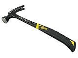 Stanley FatMax Antivibe flache Klauenhammer (567 g Kopfgewicht, 340 mm Länge, weicher Handgriff,...