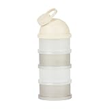 Babymoov Milchpulver Portionierer Baby - Stapelbar, 4 Fächer, ergonomischer Ausguss, Milchpulver...