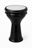 QUEENBRASS Profi Darbuka Drum - Handgefertigte Doumbek Kelchtrommel mit tiefer Resonanz & klaren...