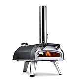 Ooni Karu 2 Multi-Brennstoff Pizzaofen Tragbarer Outdoor Pizzaofen Gas-/Holz-/Holzkohle Pizzaofen...