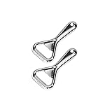 Westmark 2 Flaschenöffner/Kapselheber, für Flaschen mit Kronkorken, Stahl, Metall, Silber,...