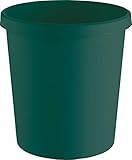 helit H6405852 - Papierkorb „the green german“, 18 Liter, aus Recycling-Kunststoff Blauer Engel...