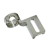 FONDOTIN Niedriger Schaft Nähfuß aus Edelstahl mit Offenem Zehenbereich für Freihändiges Stopfen...