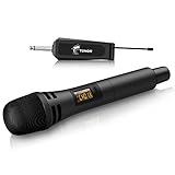 TONOR Mikrofon kabellos, drahtloses Funkmikrofon Wireless Microphone Handmikrofon dynamisch...