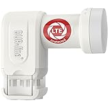 DUR-line +Ultra Quattro LNB - nur für Multischalter weiß - mit LTE-Filter [ Test SEHR GUT *]...