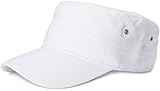 styleBREAKER Unisex Military Cap aus Baumwoll-Canvas | Army Cap mit gebogenem Schirm | verstellbare...