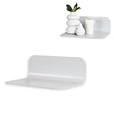 50FORM Wandregal Metall Loft – Modernes Schweberegal für Wohnzimmer, Küche & Bad –...