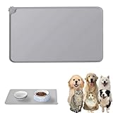 Wdmxszdq Napfunterlage Hund Katzen,Stück Napfunterlage,Napfunterlage Silikon Hundenapf Unterlage...