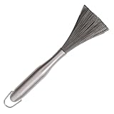 Toyvian Edelstahl Topfbürste Spülbürste Küchenreinigungsbürste Robust für Pfannen Töpfe Wok...