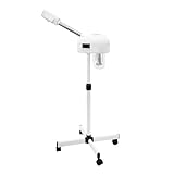 Standing Gesichtsdampfer Porenreiniger 360 Grad Schwenk Gesichtssauna Verdampfer Dampfmaschine 750W...