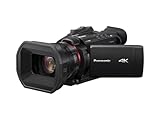 Panasonic HC-X1500E 4K Camcorder (4K Video, Kamera mit Gesichtserkennung, LEICA Objektiv, 25mm...