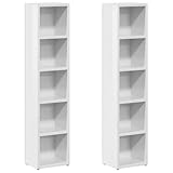 vidaXL 2X CD Regal Ständer Standregal Wandregal Medienregal Dekoregal Aufbewahrung Büroregal für...