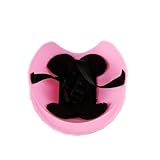 MUELODSIC Hundeschutzhelm aus Leichtem Kunststoff mit Verstellbaren Nylonriemen Gepolstertem...