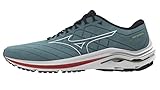 Mizuno Herren Wave Inspire 18 Laufschuh, Smokeb White Neonflame, 41 EU