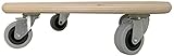 Dörner + Helmer Transportroller Stabil Soft-Mini, 290mm x 290mm x 85mm, 200 kg Tragkraft,...
