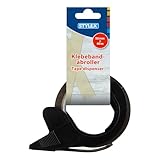 Stylex 41371 - Paket-Klebebandabroller inklusive einer Rolle braunes Klebeband, für sicheres und...