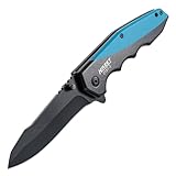 HAZET Klappmesser 2157-3 I Outdoor Taschenmesser mit hochwertiger Edelstahl-Klinge I Aluminium-Griff...