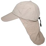 MFH 10424F Cap Sahara mit langem Nackenschutz (Khaki)