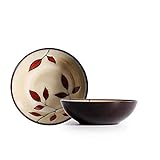 JRZTC Schüssel Japanische Stil Salatschüssel Keramik Küche Handgemalte Nudel Suppe Reisschale...