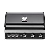 Grandhall Einbau-Gasgrill Maxim G5 Built-In 5 Brenner, 1 Infrarot-Heckbrenner K05000308A