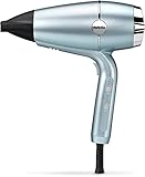 BaByliss Hydro-Fusion Haartrockner mit Advanced Plasma Ionen-Technologie, D773DE, Eisblau