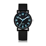 CIVO Armbanduhr Damen Schwarz Analog: Wasserdicht Elegant Minimalistisch Damen Uhr - Kleid...